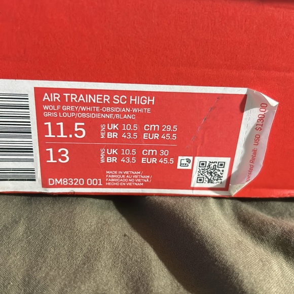 Nike Air Trainer SC High Georgetown - Picture 6 of 6